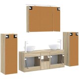  Set namještaja za kupaonicu 6 kom. Hrast sonoma | shoptok.hr
