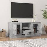 TV ormarić boja betona 100x35,5x45 cm konstruirano drvo | shoptok.hr