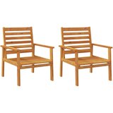  Vrtna stolica 2 kom 66,5x65x81 cm od masivnog bagremovog drva | shoptok.hr