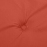  Jastuci za stolice 4 kom prošarano crvena 100x50x4 cm tkanina | shoptok.hr