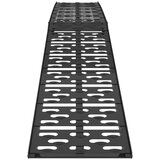  Rampe za Utovar 2 pcs Crna 222 x 29 x 14 cm Aluminij | shoptok.hr