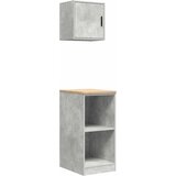 Garažni ormarići 2 kom siva boja betona od konstruiranog drva 30 x 51 x 85 cm | shoptok.hr
