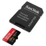  Micro SD SanDisk SDXC 128GB Extreme Pro 200MB/s A2 C10 V30 UHS-I US sa adapterom SDSQXCD-128G-GN6MA | Eponuda.ba