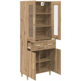  Highboard Umjetnički hrast 69,5 x 34 x 180 cm Konstruirano drvo Slike