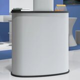 vidaXL Sejemski pult zložljiv 90x48x93 cm inženirski les | Shoptok.si