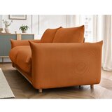 Bobochic Paris Oranžna raztegljiva sedežna garnitura 214 cm Ernest – | Shoptok.si