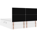 Postelja s shranjevanjem Bela 180 x 200 cm Umjetno usnje, (5000104968) | Shoptok.si