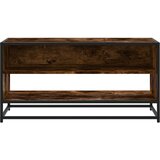 TV ormarić boja hrasta 91x40x46 cm konstruirano drvo i metal | shoptok.hr