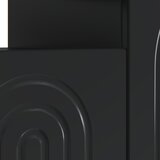  LED TV kabinet Crna Konstruirano drvo | shoptok.hr