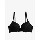 Koton Push Up Bra Supported Lace Filled Underwire Covered