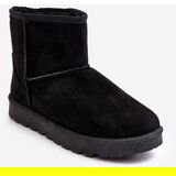 Kesi Women's suede insulated snow boots black Nanga | Shoptok.si