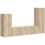  Set TV komoda Zidne 4 pcs Sonoma hrast Konstruirano drvo | Eponuda.com