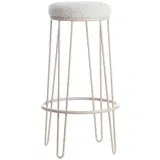 Light & Living Kremno bel barski stol (višina sedeža 73 cm) Alice –