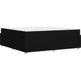  Krevetna konstrukcija s madracem Crna 200 x 200 cm tkanina | Eponuda.com