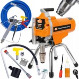 Rosfix Tornado RTX5 – Airless Brizgalna Naprava, Elektronska Regulacija Tlaka | 3200W, 4,5 L/min, 3300 PSI, Šoba 525, Cev 10 m, (5000356547) Cene