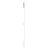  Zidno uzglavlje bijelo 82 5x3x110 cm od masivne borovine | shoptok.hr