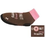 Camon happy džemper za pse, braon-roze, 27 cm Cene