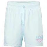Nike Sportswear Hlače modra / azur / roza