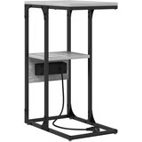  Noćni ormar s ladicama Sivi hrast sonoma 41.5 x 26 x 60.5 cm | Eponuda.com