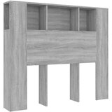 Maison Chic vzglavna omarica - nočna omarica - posteljna omarica siva sonoma 120x18,5x102,5 cm, (21705572) Cene