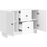  Kreveta s ladicama Bijela visokog sjaja 89 x 34,5 x 60 cm | shoptok.hr