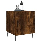  Noćni ormarići 2 kom boja dimljenog hrasta 40x40x50 cm drveni | shoptok.hr