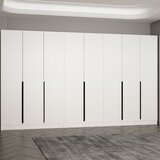 Hanah home Ormar za hodnik Noah 8262, 360x210x35 cm, Bijela u