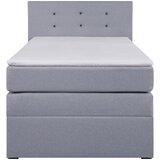 MID.YOU BOXSPRING POSTELJA 90 cm x 200 cm , tekstil, leseni material srebrne barve | Shoptok.si