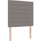  Postelja s škrbino z vzmetnico taupe 100x200 cm tkanina, (22083850) | Shoptok.si