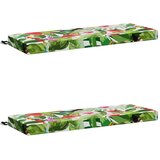  Jastučići za klupe - 2 dijela SOEST 2 kom. 100% poliester - Šareni 120 x 40 x 8 cm Poliester | shoptok.hr