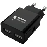 Group - Punjački adapter 2xUSB-A 12W crni