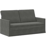  Set sofe 2 pcs Tamnosiva Kordura tekstil - Tamnosiva Jednostruka + Dvostruka (140 cm) | shoptok.hr