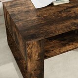  Klubska miza Dimljeni oreh 92 x 53 x 45 cm Konstruiran les, (5000121409) | Shoptok.si