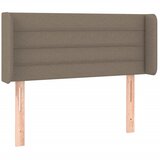  LED uzglavlje smeđesivo 93x16x78/88 cm od tkanine | Eponuda.ba