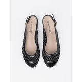 GOODIN Black sandals with mesh detail | shoptok.hr