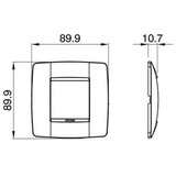 GEWISS GW16122VZ poklopac okvir ONE 2M | Eponuda.com