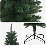  Artificial Slim Christmas Tree 120 cm PE i PVC Zelena | shoptok.hr