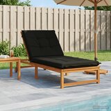  Jastučić za ležaljku GEMERT 100% poliester Crna 190 x 90 x 9 cm Cijene