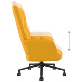  Stol za sproščanje gorčično rumen žamet, (20701409) | Shoptok.si
