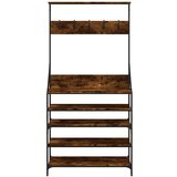 vidaXL stalak za odjeću i cipele boja hrasta 90x34x184 cm | shoptok.hr