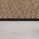 Flair Rugs Tekač za stopnice iz jute v črni in naravni barvi 60x800 cm Diamond – | Shoptok.si