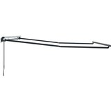 Nadstrešnica Ručna Antracit 4.5 x 2.5 m Metal | shoptok.hr