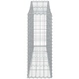  Lučne gabionske košare 10 kom 200x30x80/100cm pocinčano željezo | shoptok.hr