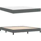 Krevet s opruga kutije Tamno siva 180 x 200 cm tkanina | shoptok.hr