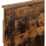  Vzglavje z vzglavjem Dimljeni oreh 75 cm Konstruiran les, (5000110216) | Shoptok.si