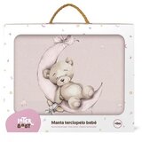 Interbaby Rachel dekica 110x140 Mjesec roza | shoptok.hr