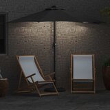  Vrtni suncobran Antracit 294 x 150 x 224 cm Poliester i čelik | Eponuda.ba