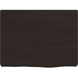  Kopalniški pult temno siv 40x30x(2-4) cm obdelan trden les | Shoptok.si