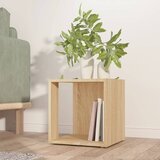 Furnova Stranska mizica sonoma hrast 33x33x34,5 cm konstruiran les, (21914098) Cene