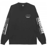 Obey Majice z dolgimi rokavi persistent movement Črna u